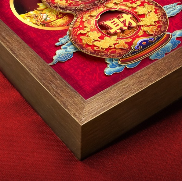 Chinese Wealth Gourd Wall Art